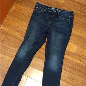 Mossimo Dark Wash Mid Rise Jeggings